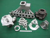 アルミ材　自動車開発部品　5軸加工　難形状・高精度加工