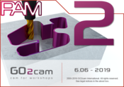 GO2cam PAM 高効率中仕上げ加工サイクル 部品加工用CAD/CAM