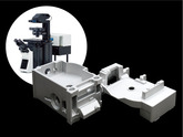 顕微鏡筐体の高精度金型鋳造｜AC4C材質での製造特長