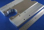 材質A5052（a5052）　アルミプレート　板厚の寸法公差±0.02　液晶製造装置のアルミ精密部品
