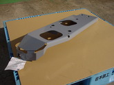 【板金加工】SPHC-P（鉄板）の建設機械カバー　レーザー切断　曲げ　半自動溶接　塗装（協力会社）　【単品・小ロット】