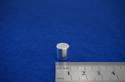 小径複合旋盤　微細溝加工　浅い座グリ加工　半導体製造装置のアルミ精密部品