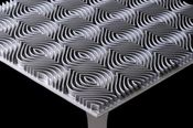 精密砂型鋳造　アルミ合金鋳物　AC4C  デザインテーブル　家具　スペシャルサンド