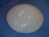 真空成型　照明カバー　材質：アクリル(PMMA)乳半