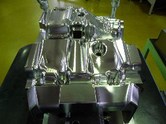SKD61（ダイス鋼）の5軸加工機による直彫り切削加工・複雑形状の自動車用金型部品