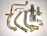 ガス配管用パイプ　用途に合わせて　スチール製、ステンレス製、銅パイプ製があります。