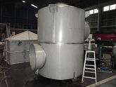 煙突 ステンレス 排気 SUS304 山口県 溶接 板金 製缶 レーザー加工