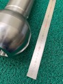 球体 　高精度加工　公差(2/100)　ネジ式ロケーター　免震装置部品(使用用途)