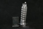 ピサの斜塔 オブジェ アート  ステンレス 『第4回 溶接人杯』 グランプリ受賞