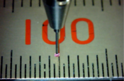 三次元測定機　最小プローブΦ0.5mm　品質保証　