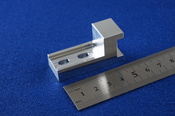 超々ジュラルミン　材質A7075（a7075）　平面度0.03　寸法精度±0.01　液晶製造装置のアルミ精密部品
