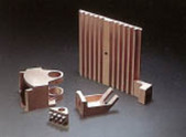 銅合金（純銅、真鍮、アルミ青銅、クロム銅、ベリリウム銅など）のロストワックス精密鋳造品