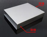 ステンレス(SUS）　ケース　レーザー溶接　薄板溶接 t0.3mm　薄板加工