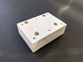 ゴム成形機用断熱板　断熱材・耐熱材　ヘミサル15　マシニング加工