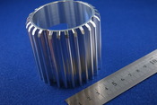 【　材質A5056（a5056）　真円度0.02　半導体製造装置のアルミの精密部品 】