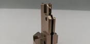 ダイス鋼 マシニング加工 ワイヤーカット 3D形状 無電解ニッケルメッキ