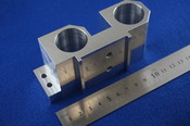 材質A5052（a5052）　穴精度Φ250±0.02　産業用ロボットのアルミ精密部品