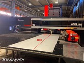 ハステロイ材加工・長い寸法1219x4000の鋼板を加工