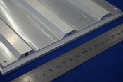 材質A7075　ジュラルミン系　段落ち加工　半導体製造装置のアルミ精密部品